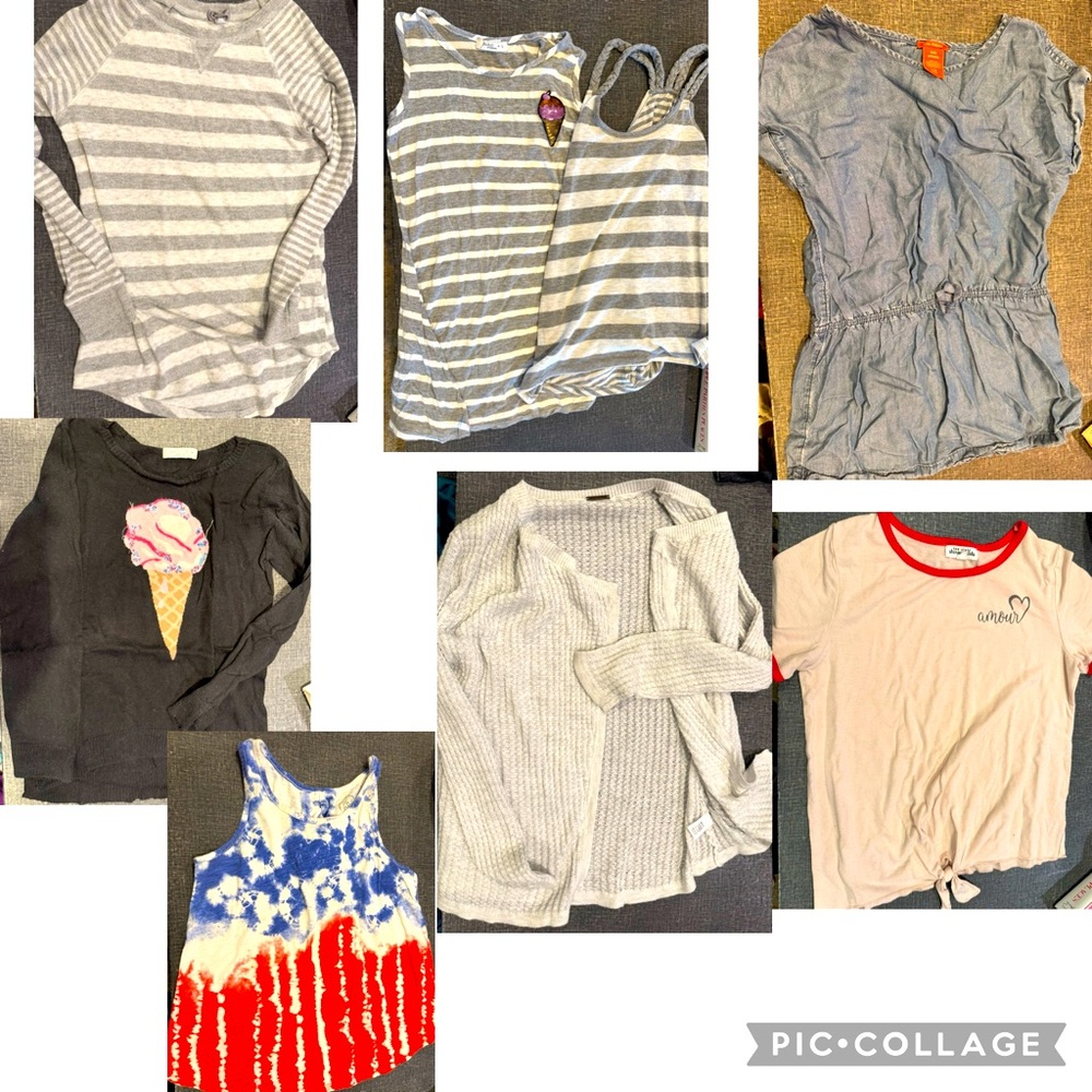 33 piece bundle box for Girls size M 8-10!!  Upscale brands!
No Returns